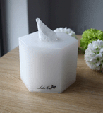 Boite à mouchoirs décorée